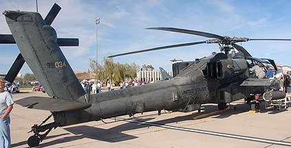 US Army McDonnell-Douglas AH-64D 97-5034, Phoenix-Mesa Gateway Airport Aviation Day, March 12, 2011